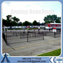 Hot dip galvanized temporary swimming pool fence